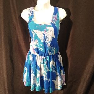 XXI Sleevless Blue Dress